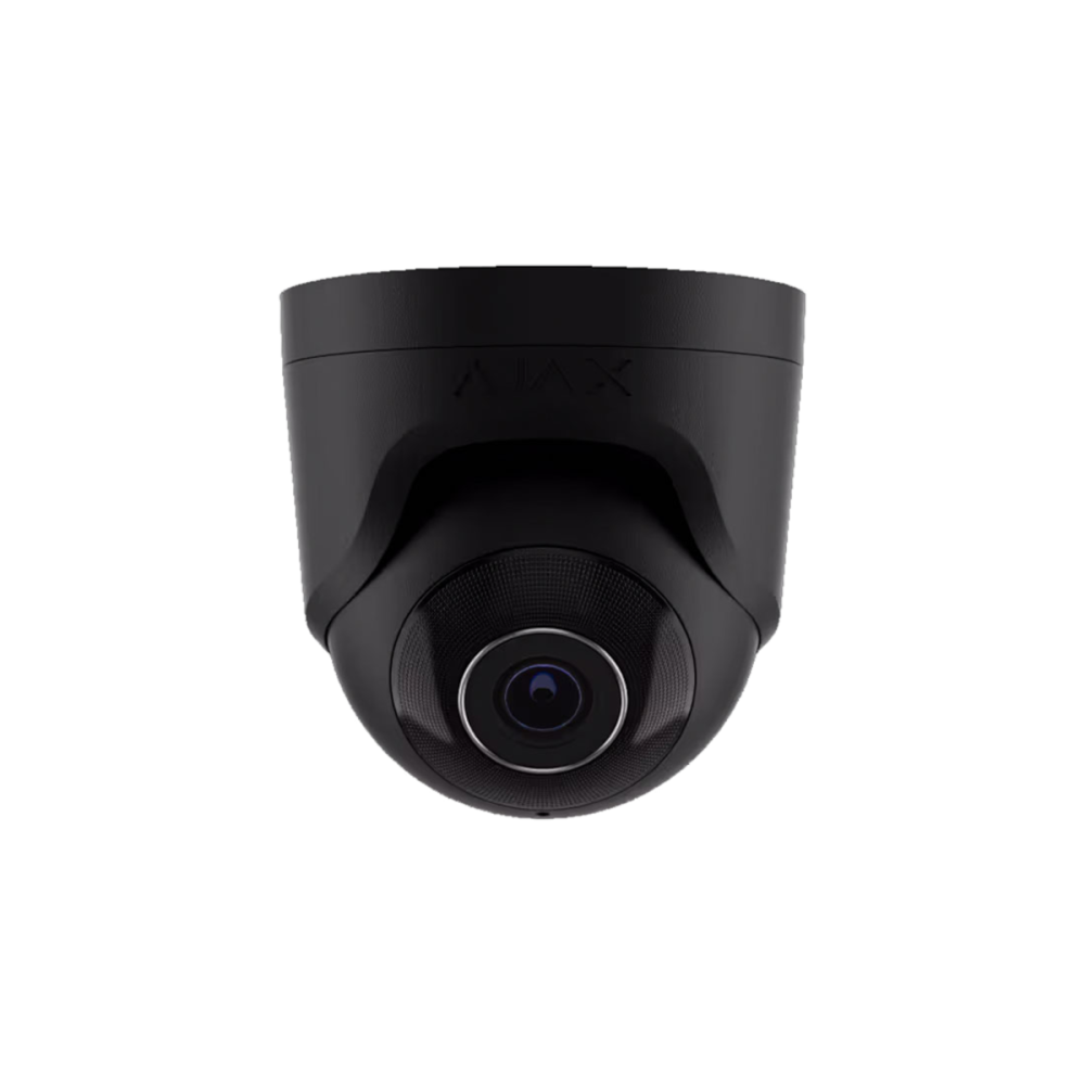 Ajax TurretCam 5MP 2.8mm Wired IP Turret Camera - Black