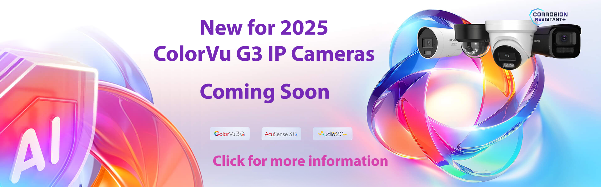 Colorvu 3.0 G3 cameras - coming soon