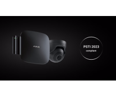 Ajax devices are fully compliant with the PSTI Regulations 2023