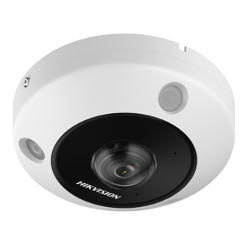 Hikvision DS-2CD63C5G1-IVS 12MP 1.29mm 15m IR 360' Camera - Mic/Speaker