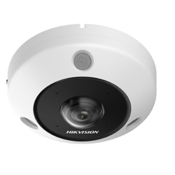 Hikvision DS-2CD63C5G1-IVS 12MP 1.29mm 15m IR 360' Camera - Mic/Speaker