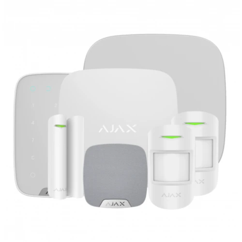 Ajax Hub 2 Kit 3 Doubledeck - MotionProtect - with keypad - White Ajax Hub 2 Kit 3 Doubledeck - MotionProtect - with keypad - White