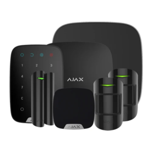 Ajax Hub 2 Kit 3 DoubleDeck - MotionProtect - with keypad - Black Ajax Hub 2 Kit 3 DoubleDeck - MotionProtect - with keypad - Black